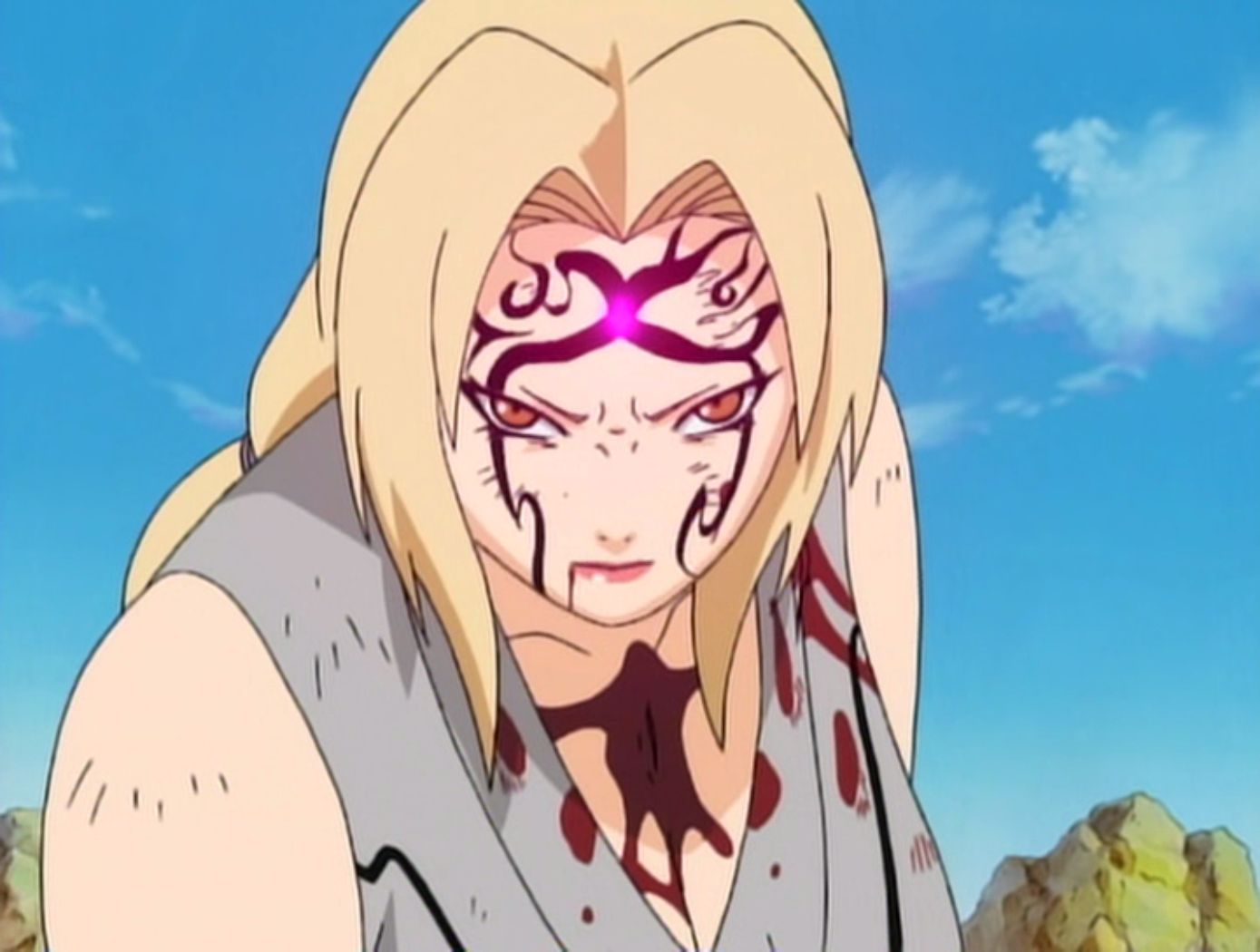 Entenda por que Tsunade tem medo de sangue em Naruto