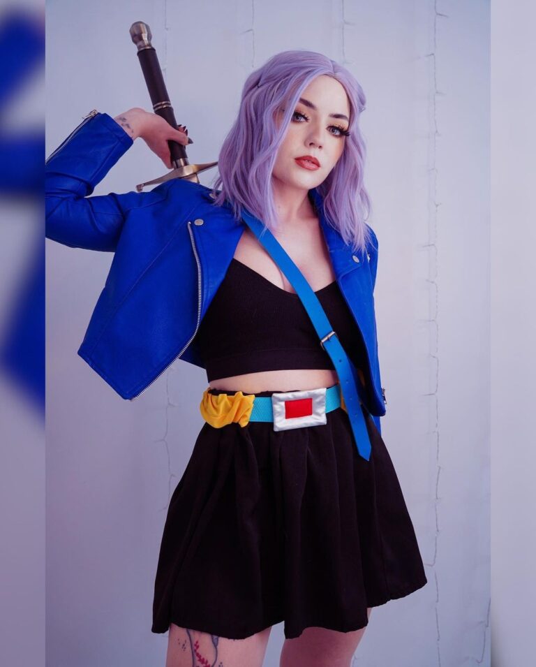 Dragon Ball Confira este lindo cosplay feminino do Trunks do futuro