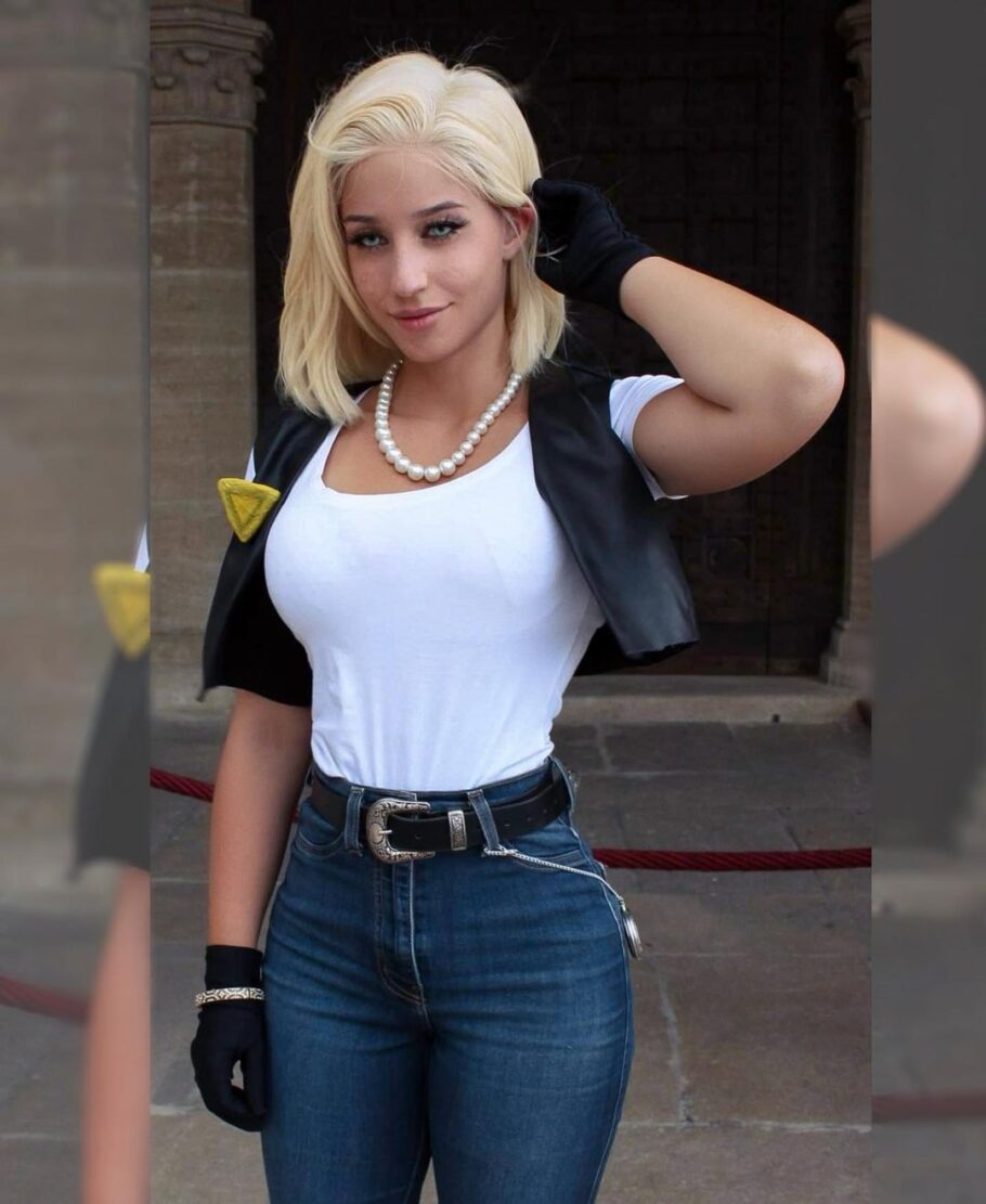 Fã de Dragon Ball Super fez um cosplay apaixonante da Android 18