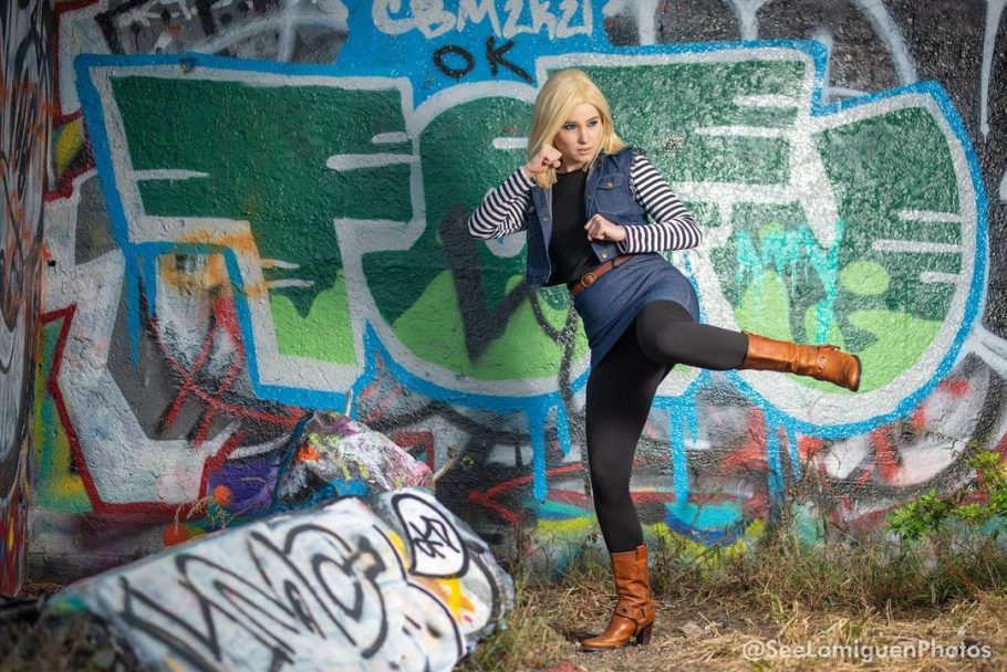 Dragon Ball Super - Confira este cosplay impressionante da Android 18