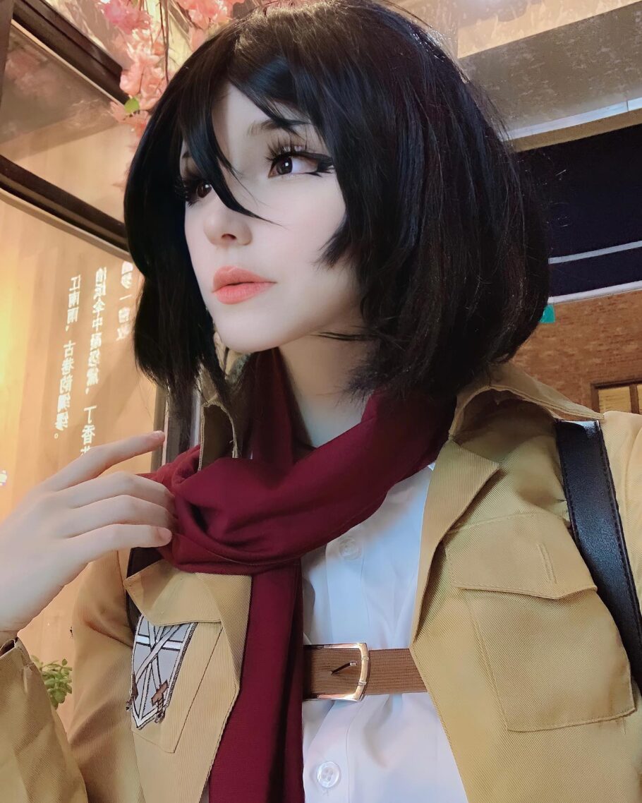 Attack on Titan - Confira este lindo cosplay da Mikasa