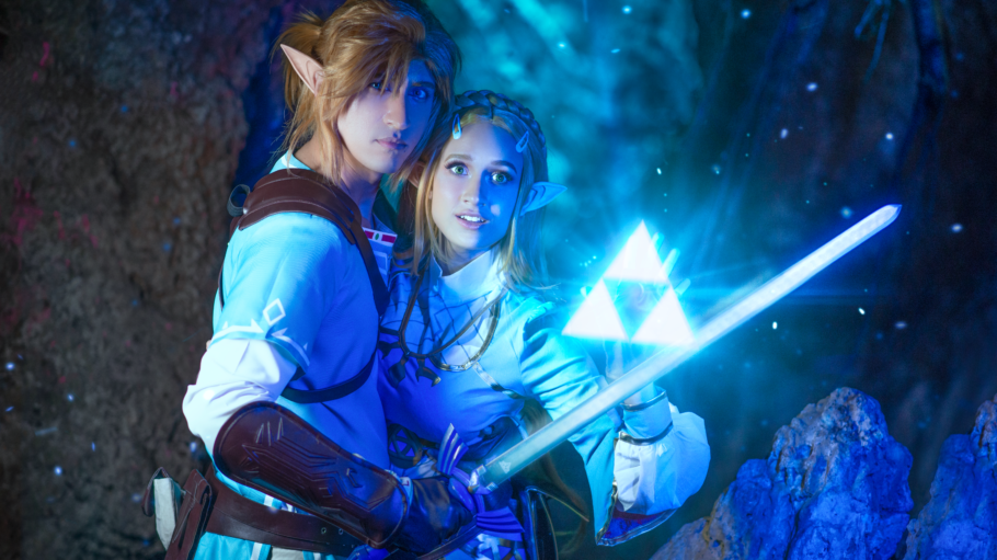 Valentines Day - Confira este lindo cosplay em conjunto do Link e Zelda feitos pelo 