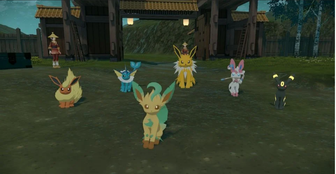 Evoluções EEVEE, como evoluir LEAFEON, GLACEON, e as pedras EVOLUTIVAS!!! -  Pokémon Legends - Arceus 