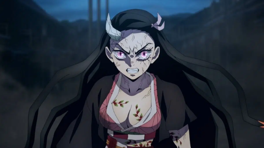 Nezuko de Demon Slayer se transforma na Mai de The King of Fighters em arte  de fã
