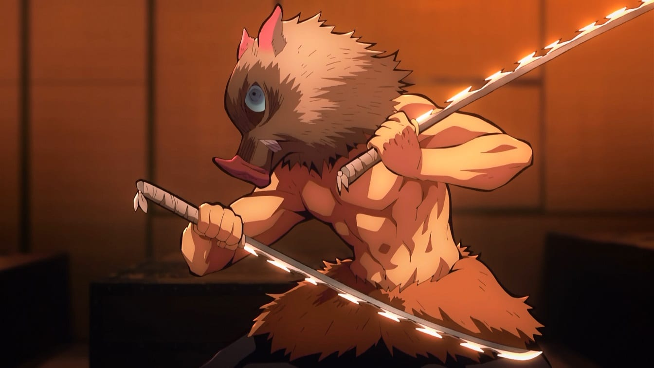 Como fazer o Inosuke Hashibira, o caçador de Oni mais engraçado do ani