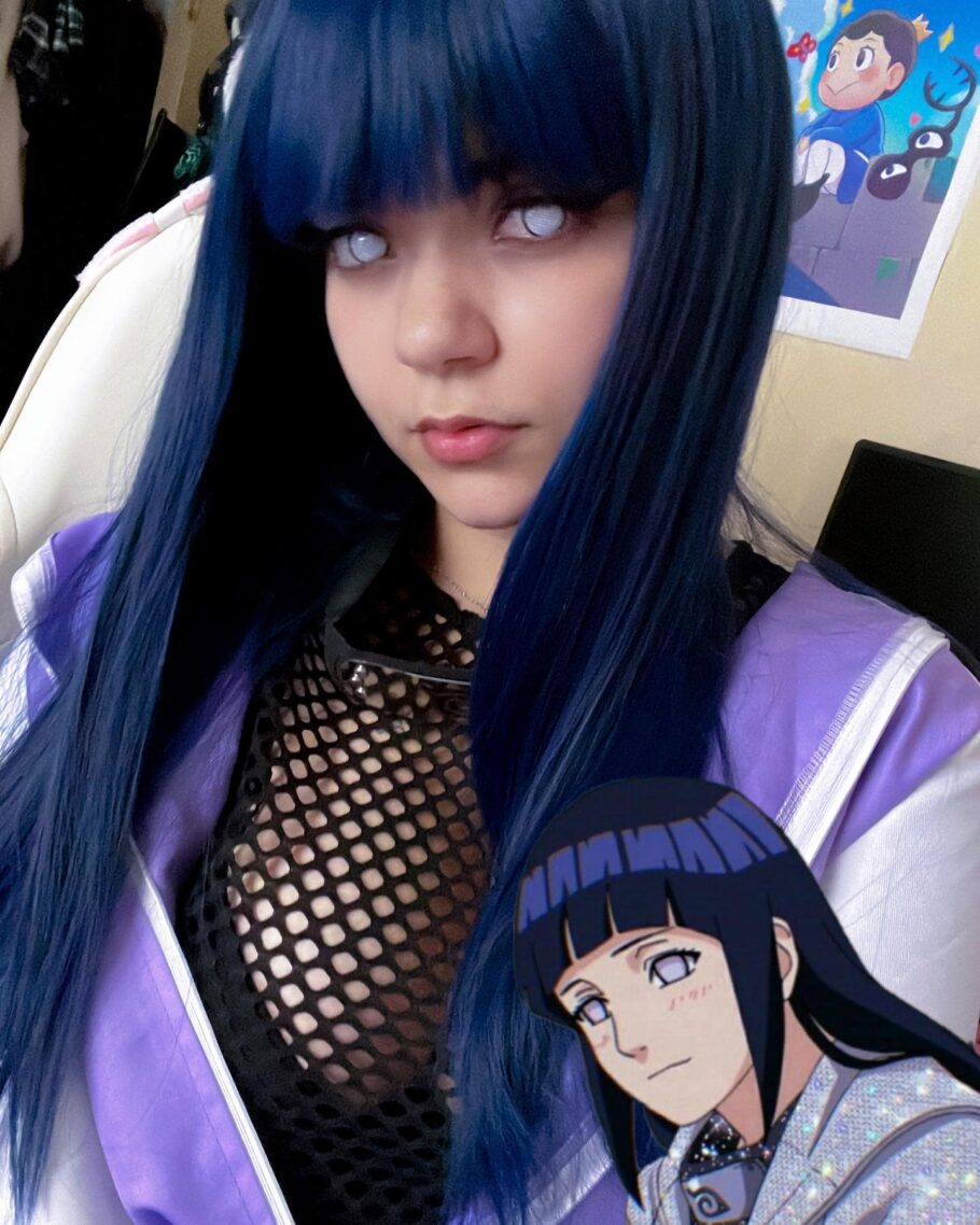 Brasileira fez um cosplay perfeito da Hinata de Naruto