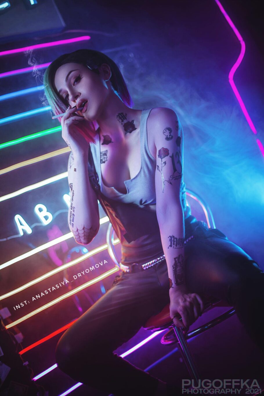 Cosplayer recriou perfeitamente a Judy Alvarez de Cyberpunk 2077