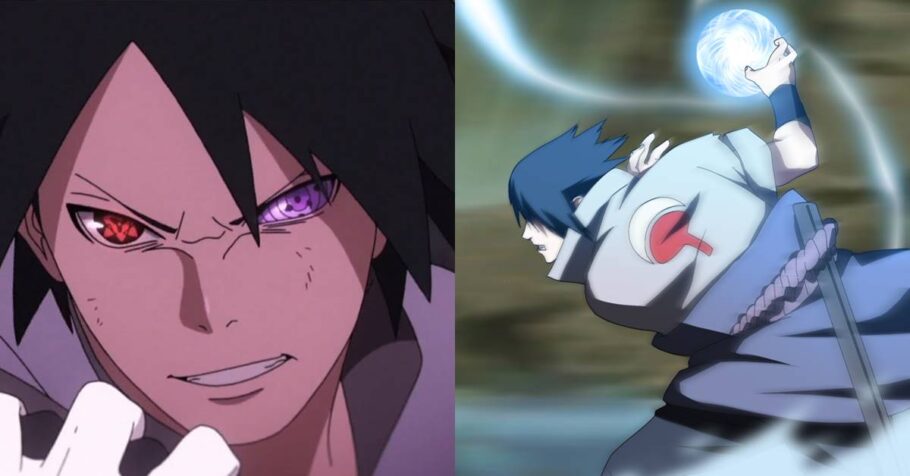 monike 🍙 on X: em naruto retsuden, o sasuke utilizou o genjutsu dos  corvos que o irmão costumava usar. a única vez que vimos o sasuke  reproduzir esse genjutsu foi na sua