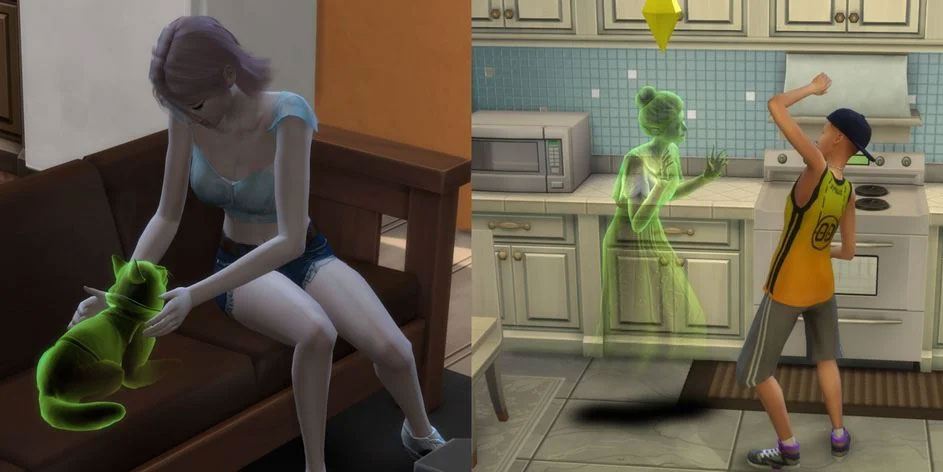 the sims 4 como virar fantasma