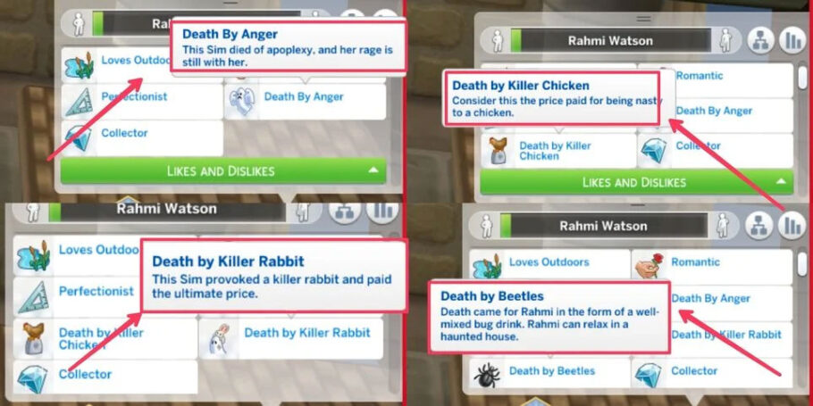 Como fazer a Flor da Morte no The Sims 4
