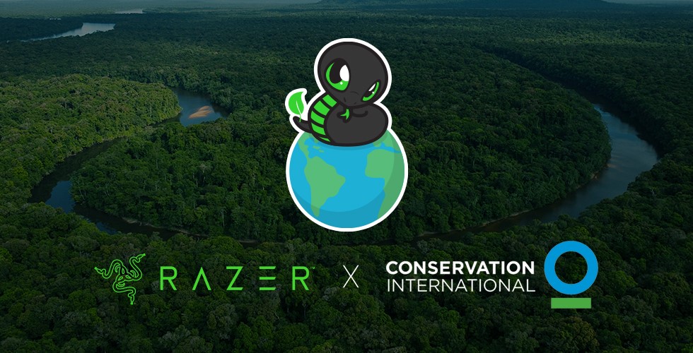 Razer celebra marca de 1 milhão de árvores salvas em ação de sustentabilidade