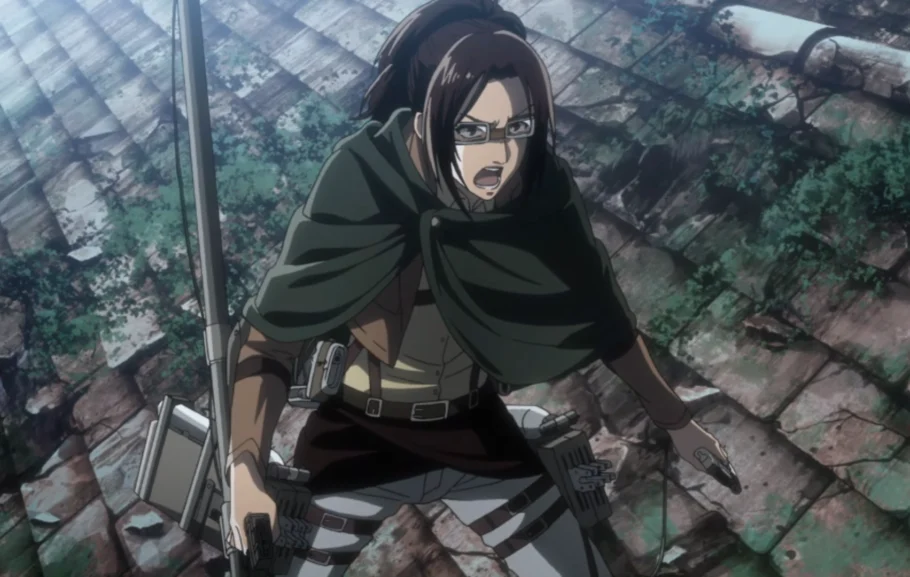Attack on Titan – Dubladora da Hange revive a sua última cena no anime -  AnimeNew