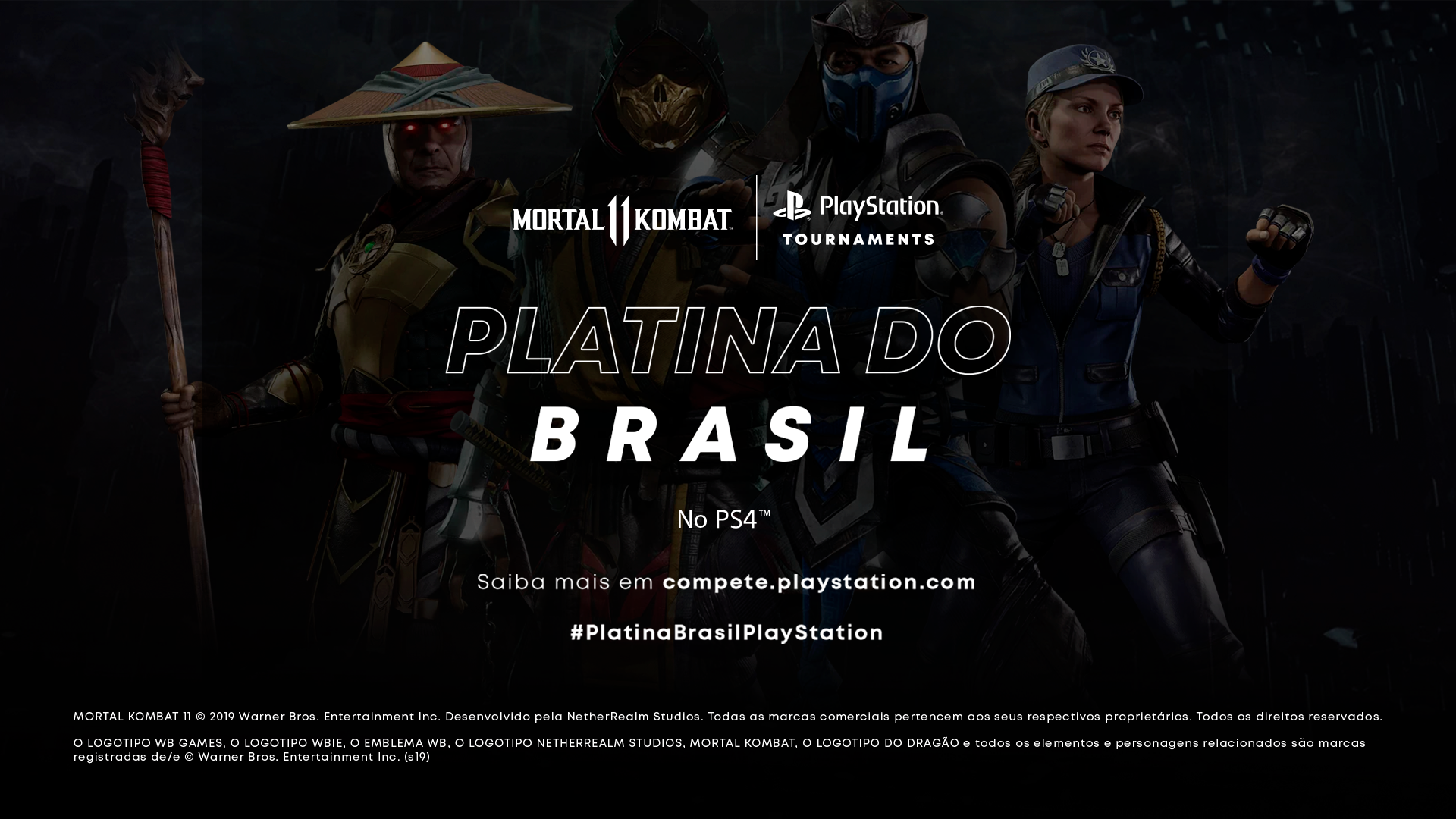 Final do torneio Platina do Brasil PlayStation acontece no domingo, dia 27