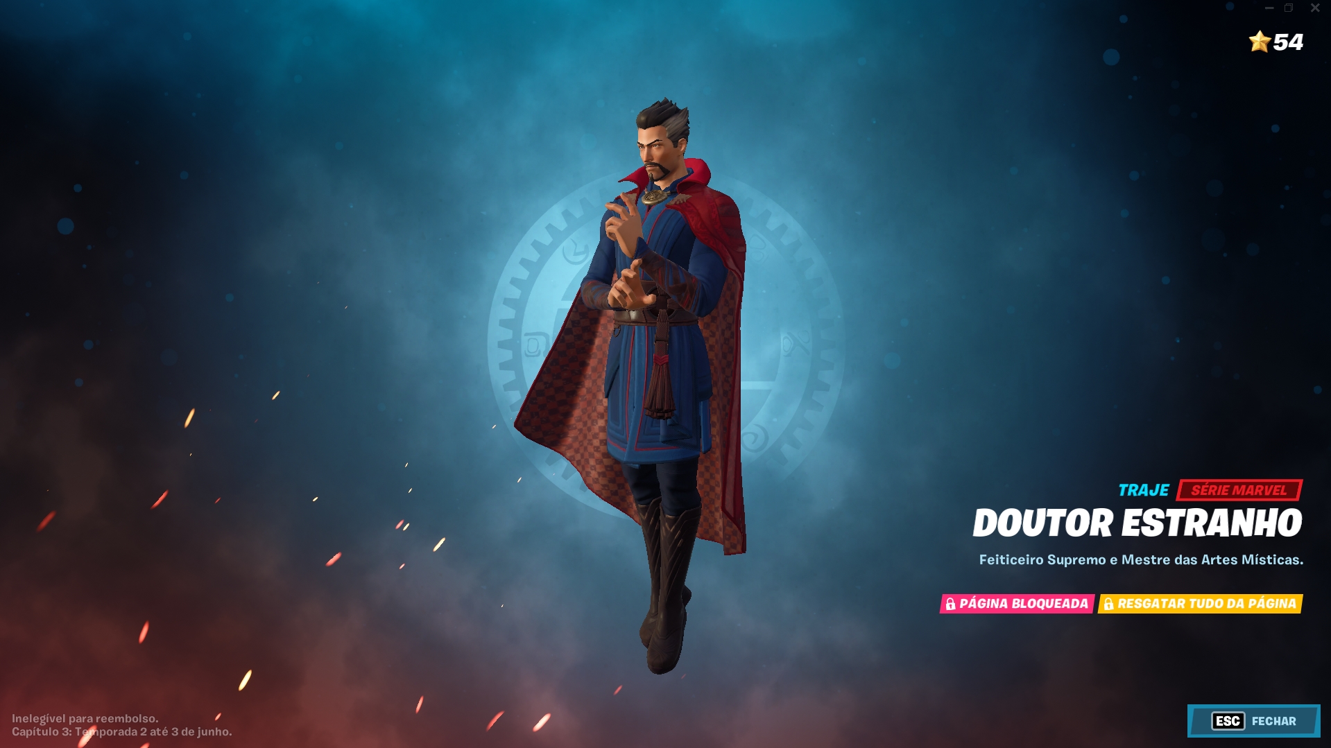 Skin Defensores para o Doutor Estranho - Epic Games Store