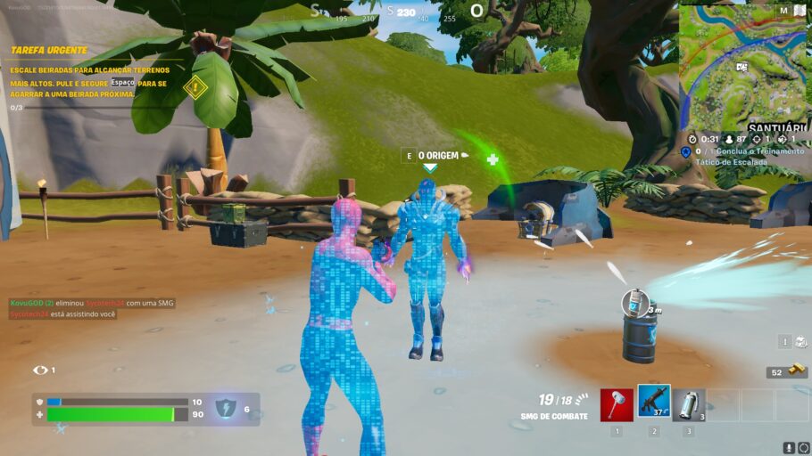 Fortnite NPC Origem