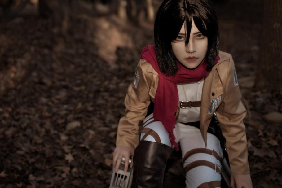 Mikasa Ackerman de Attack on Titan recebeu um lindo cosplay