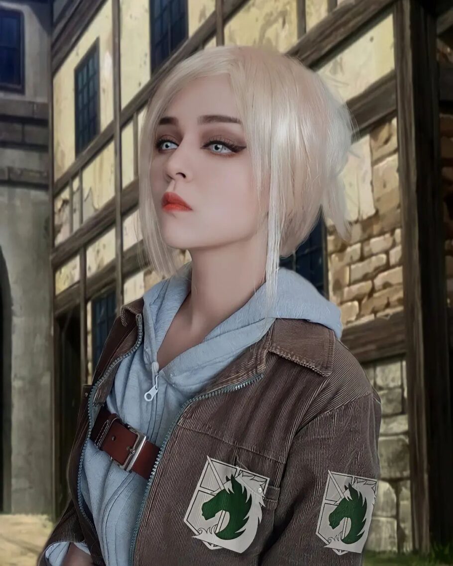 Fã fez um lindo cosplay da Annie de Attack on Titan