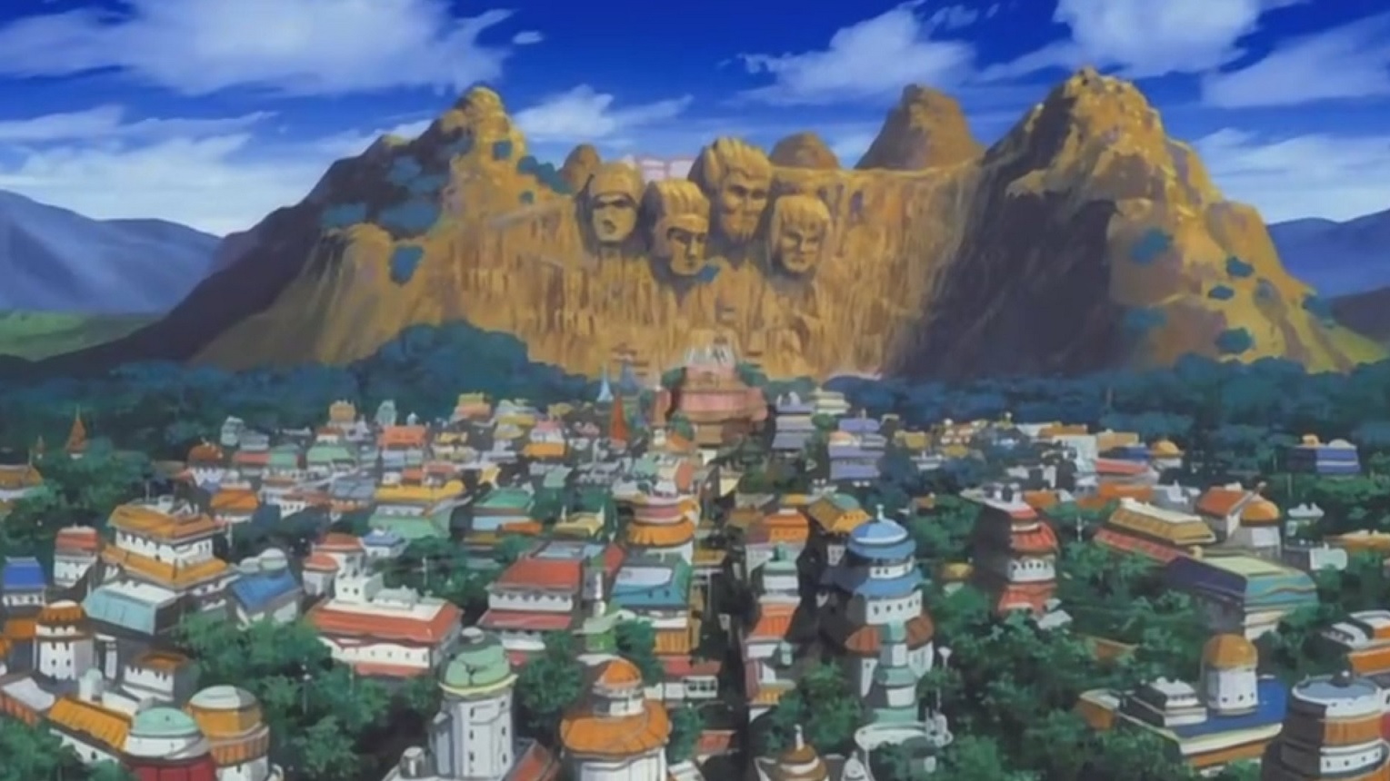 Quais são as Vilas Ocultas de cada um dos países de Naruto