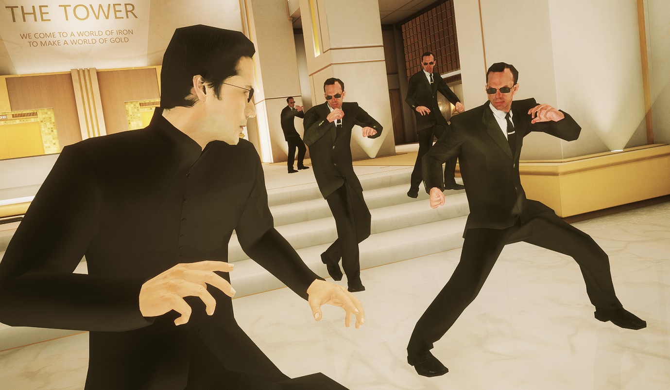 Mod de Sifu inspirado em Matrix coloca Neo para lutar contra os clones do Agente Smith