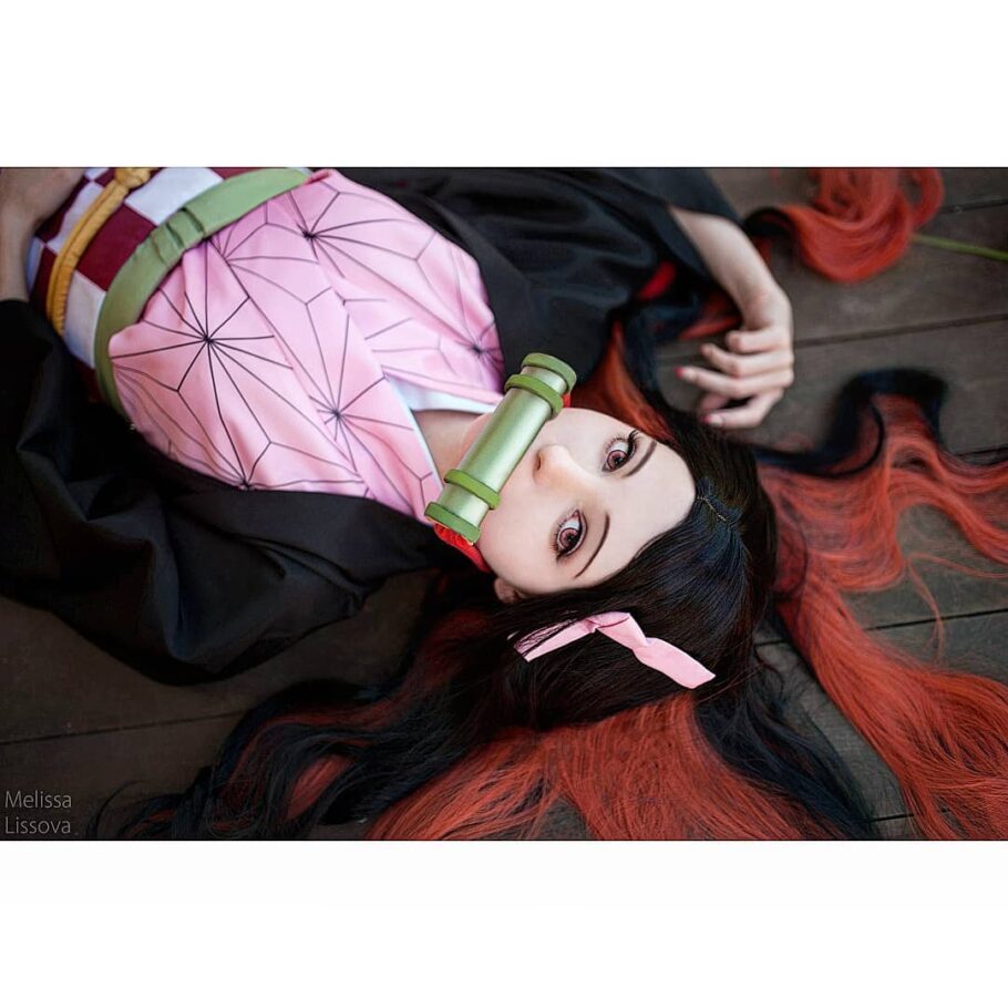 Fã fez um cosplay perfeito da Nezuko de Demon Slayer