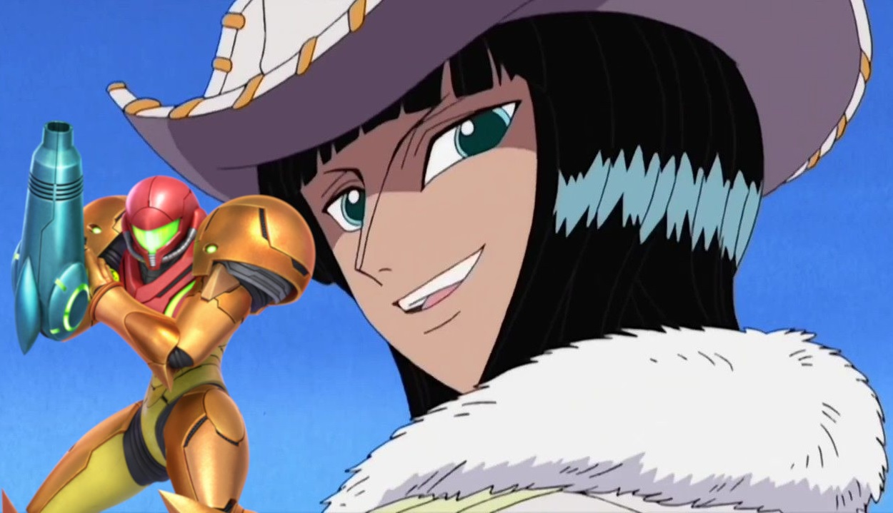 Artista imaginou um incrível crossover entre One Piece e Metroid