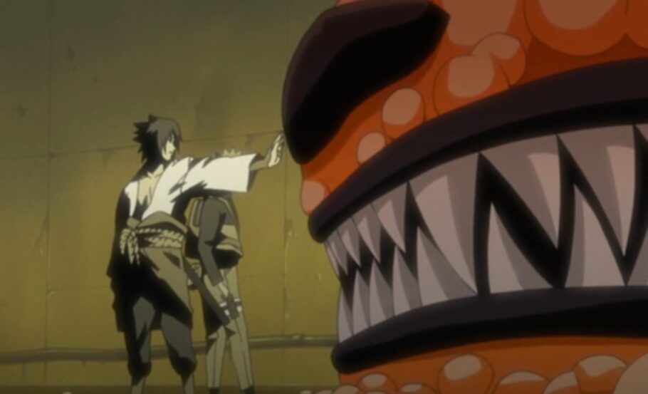Como Sasuke conseguiu entrar na mente de Naruto e enxergar Kurama