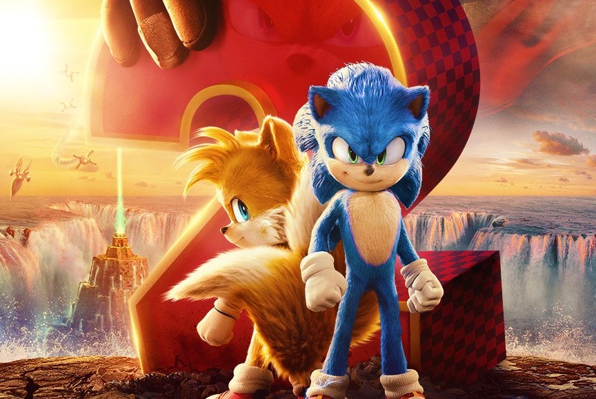 Novo P ster De Sonic 2 O Filme Inspirado Na Capa Do Segundo Jogo Da 