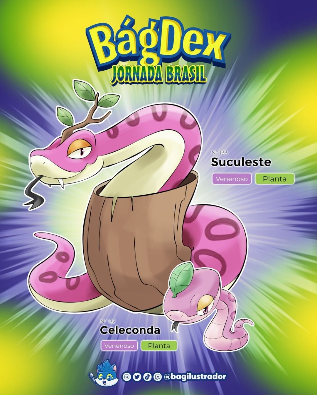 Bágdex: jogo estilo Pokémon baseado no Brasil ganha crowdfunding