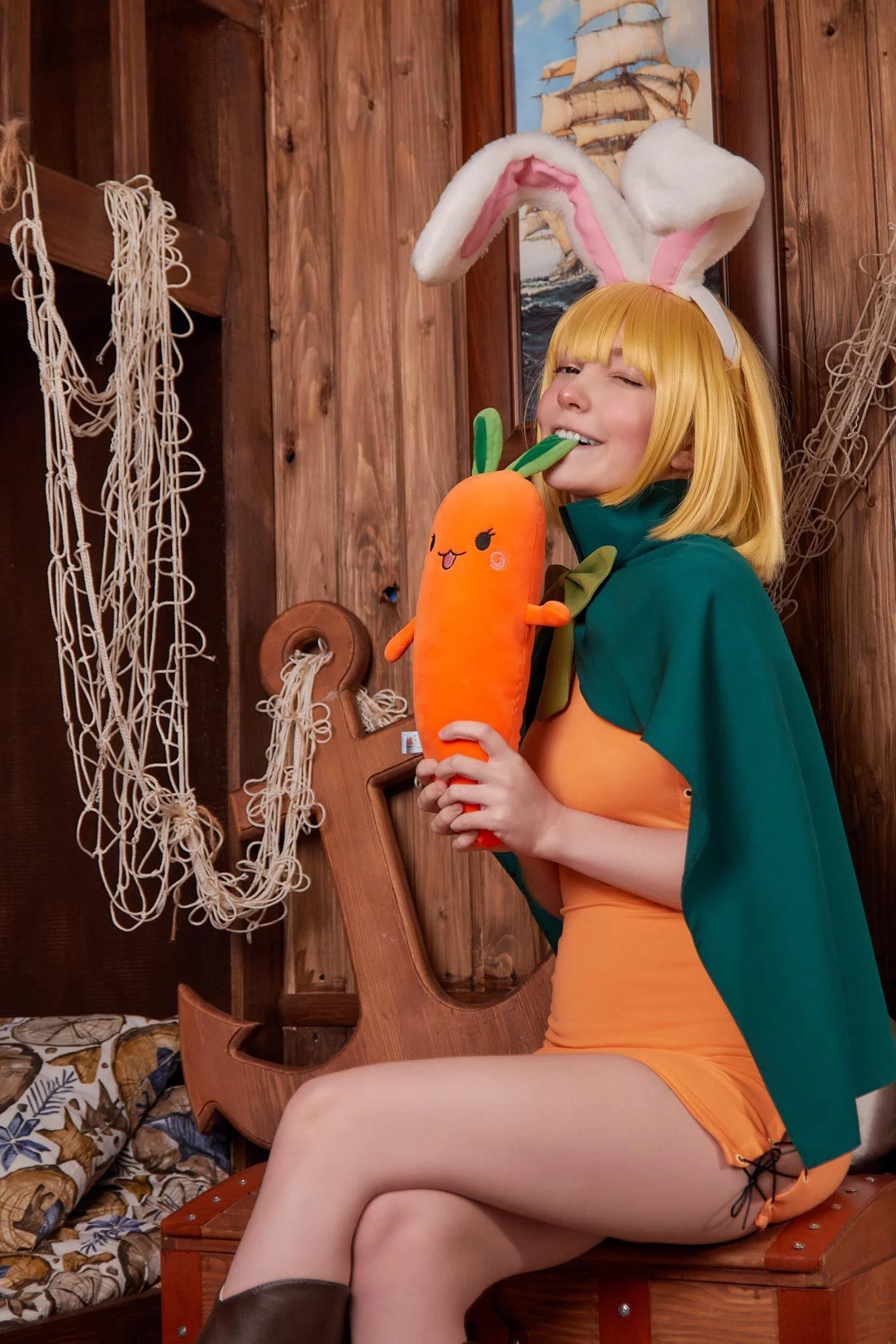 Fã de One Piece fez um adorável cosplay de Carrot 