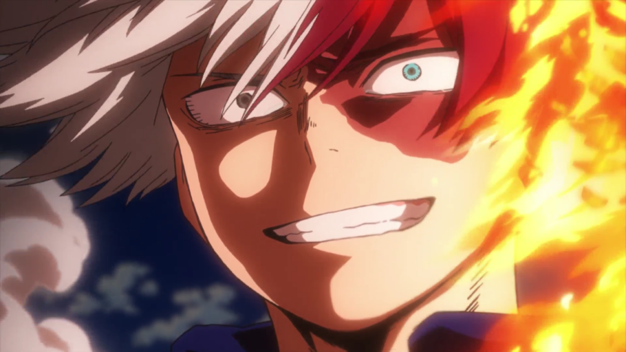 Este seria o visual do Todoroki de My Hero Academia na vida real