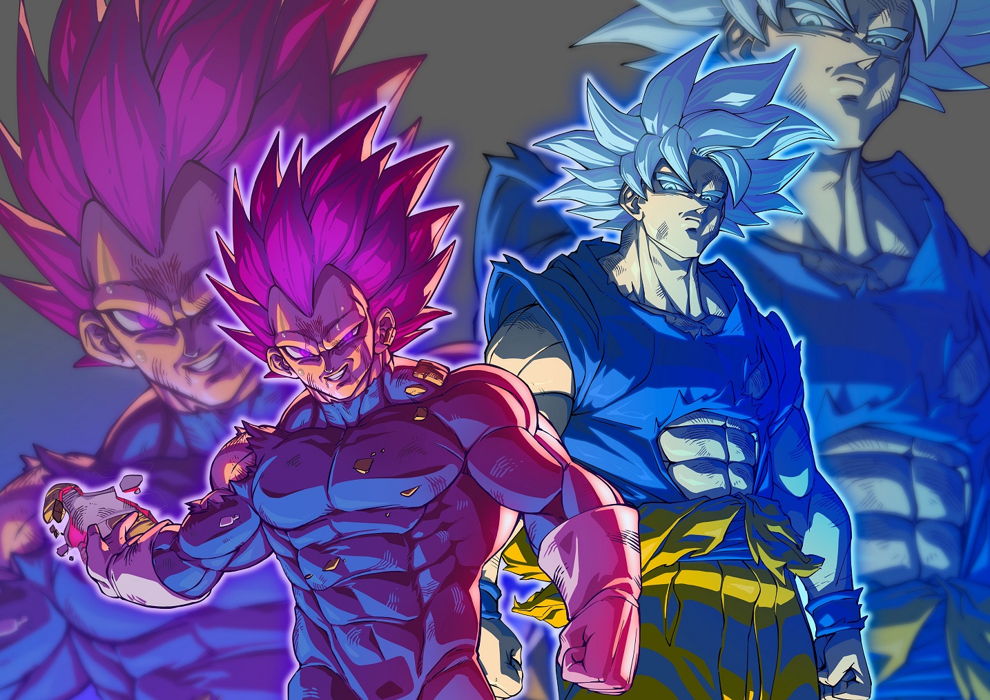 Dragon Ball Super  Fã mostra ilustração em tamanho real de Goku com  Instinto Superior