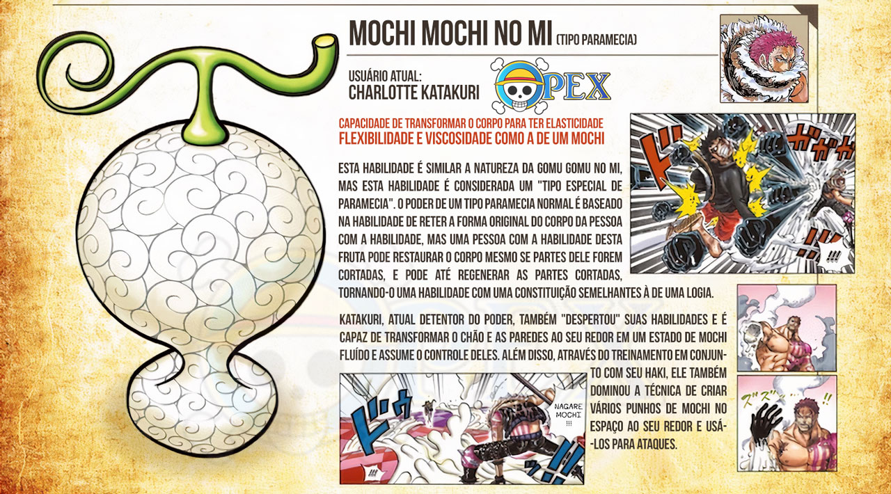 One Piece revela os visuais das Akuma no Mi de Kid e Katakuri