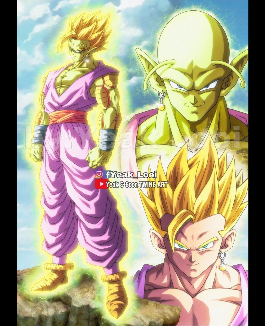 Este seria o resultado da fusão entre Piccolo e Gohan em Dragon Ball Z