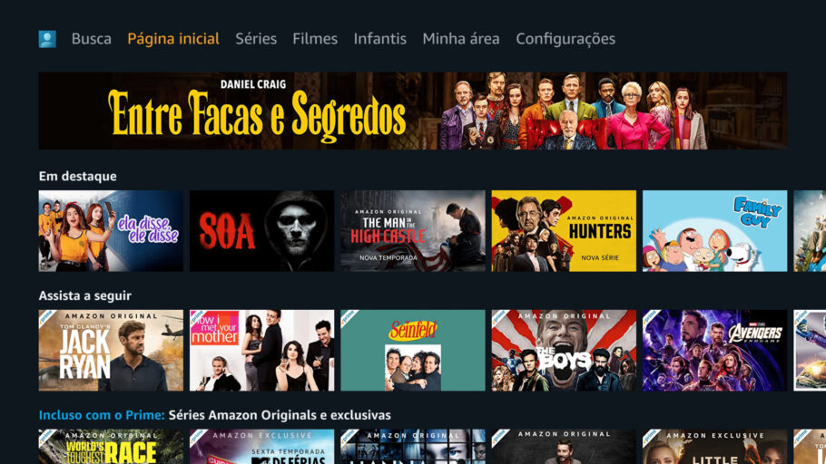 Como cancelar o  Prime Video