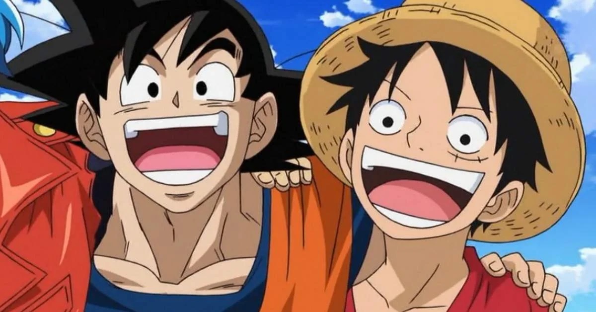 Artista fez um épico crossover entre One Piece e Dragon Ball