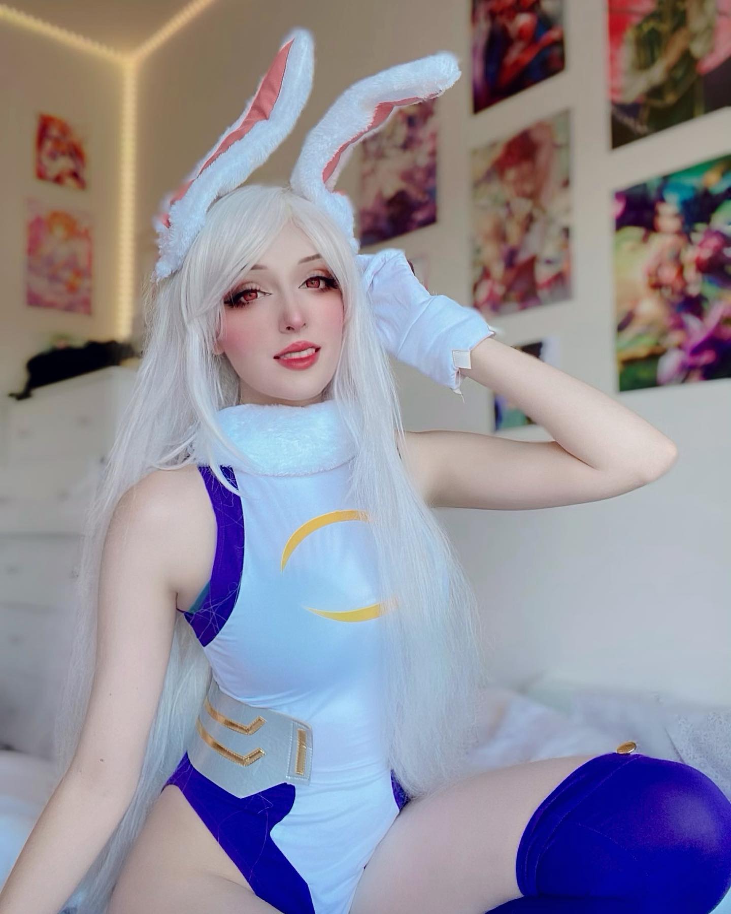 Confira este cosplay incrível da Mirko de My Hero Academia Critical Hits