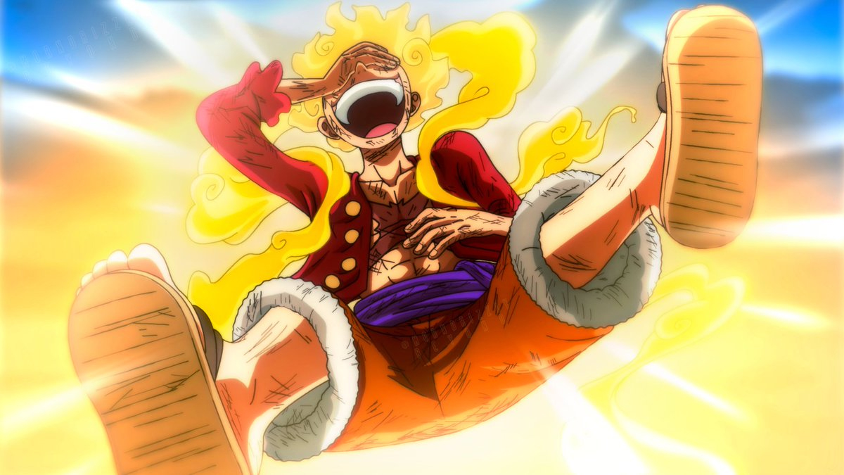 Mangá 1045 de 'One Piece' vaza e revela luta 'Luffy no Gear 5