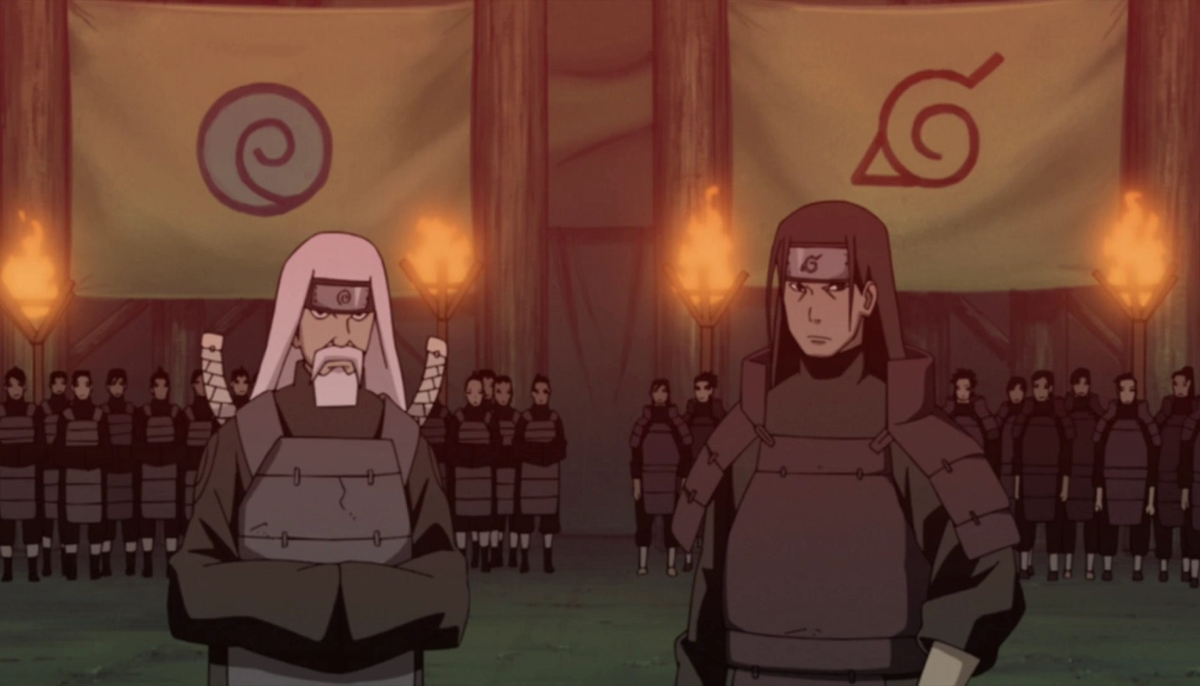 Naruto - Por que os ninjas de Konoha utilizam um redemoinho vermelho em seus uniformes?
