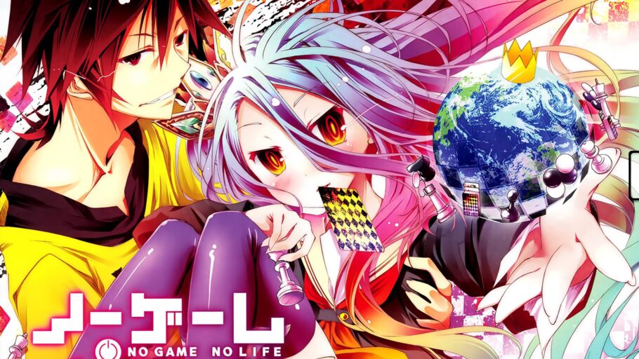 No Game No Life lança novo pôster em comemoração aos 10 anos de história