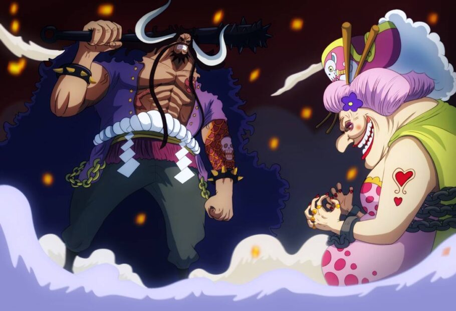 Vazamento de One Piece 1050 pode ter decretado a morte de Kaido e Big mom