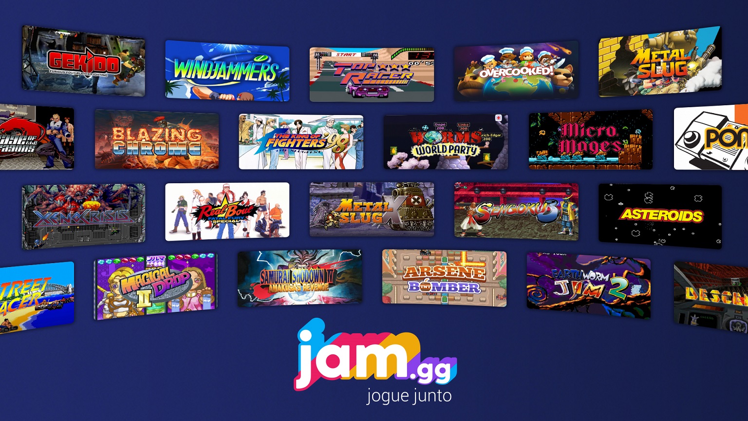 Jam.gg é a nova plataforma focada em jogos retrô