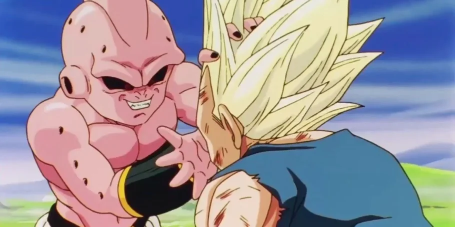 Fã cria arte mostrando momento de amizade entre Goku e Vegeta na saga de Buu