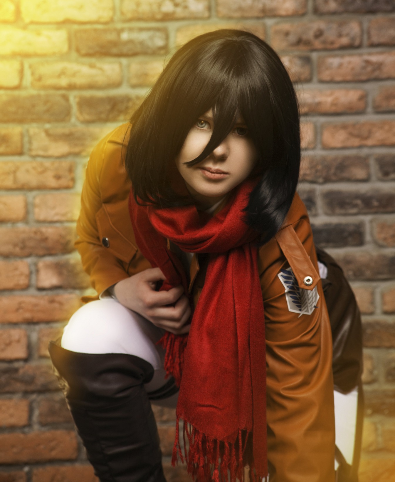 Fã de Attack on Titan compartilhou um cosplay impecável de Mikasa