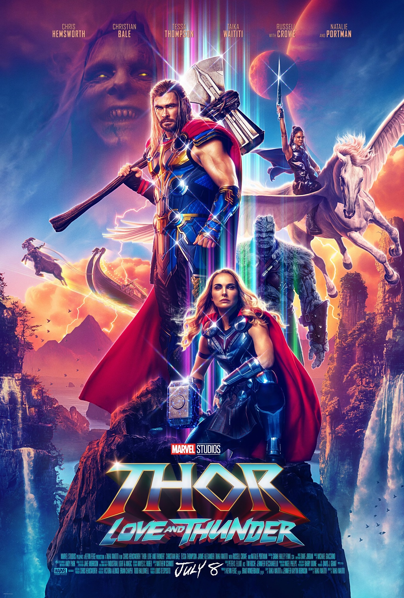 Thor: Amor e Trovão recebe o seu primeiro trailer