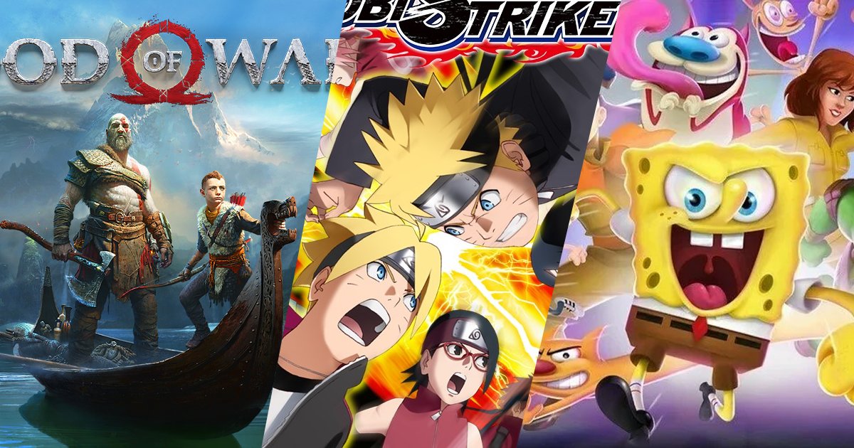 Jogos mensais PlayStation Plus de junho: God of War (2018), Naruto to  Boruto: Shinobi Striker, Nickelodeon All-Star Brawl – PlayStation.Blog BR