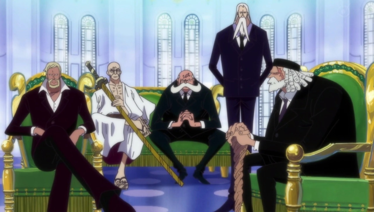 One Piece Film: Red revela os visuais dos personagens da Marinha e do Governo Mundial