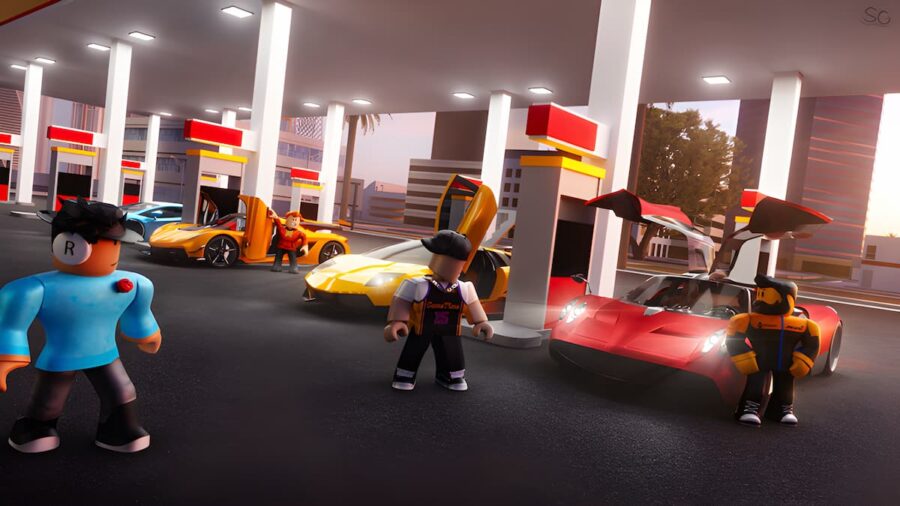 NOVO JOGO DE CARROS GRÁTIS EM MUNDO ABERTO NO ROBLOX! DRIVING EMPIRE 