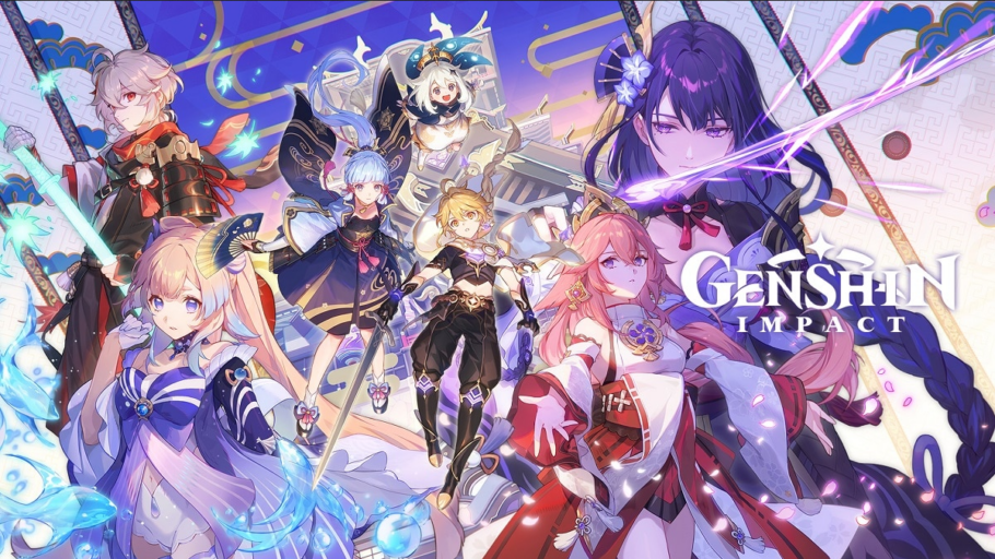 Genshin Impact personagens 3.0
