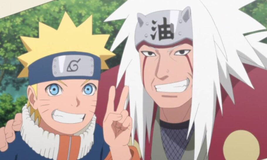 Tirinha Naruto Clássico: Naruto Uzumaki and Jiraiya em 2023