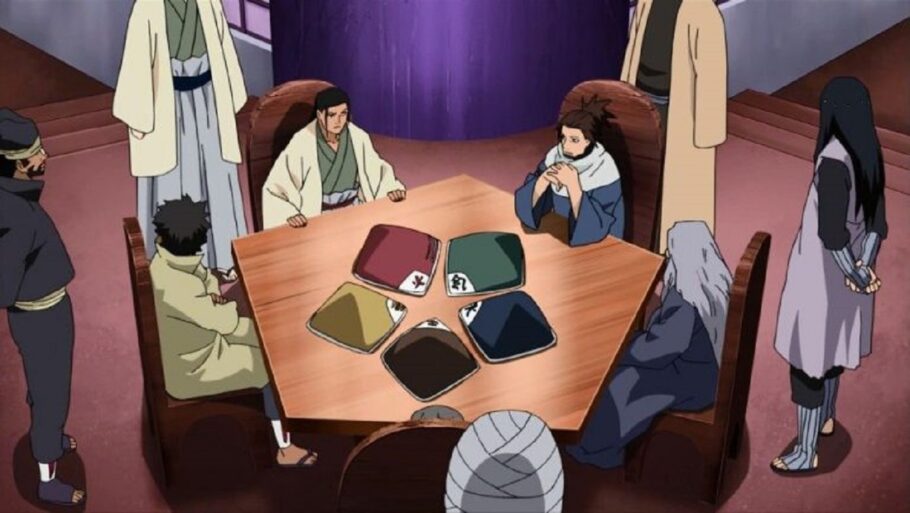 Uma grande coicidência aconteceu no primeiro encontro dos Cinco Kage de Naruto e quase ninguém percebeu
